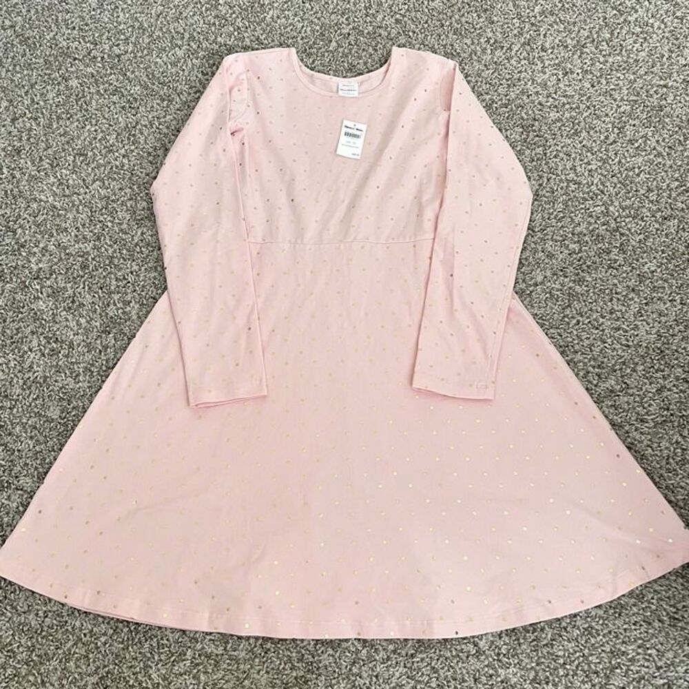 Size 12 / Girls Hanna Andersson Pink Dress (New)